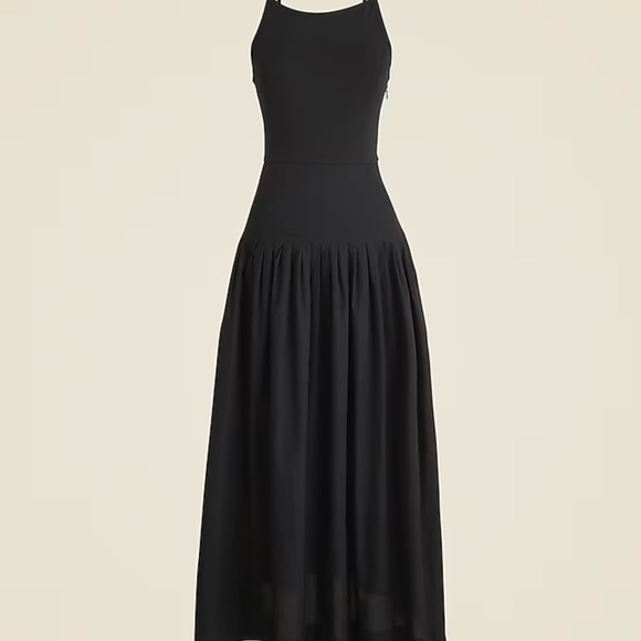 Black Dress Pintuck - Picture 1 of 4
